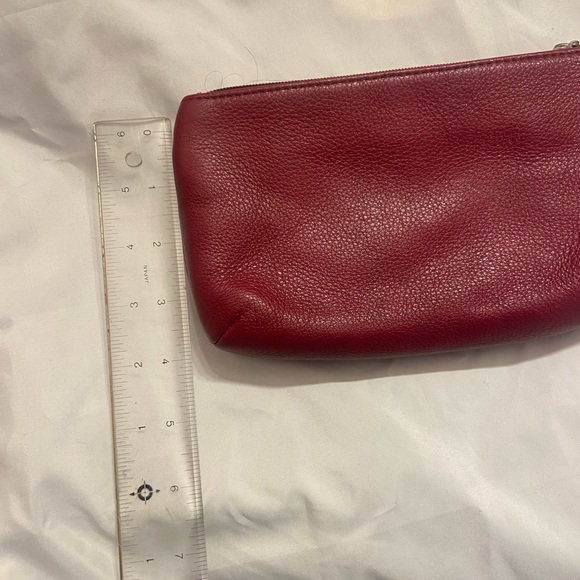 Coach Red Leather Wristlet - Picture 6 of 6